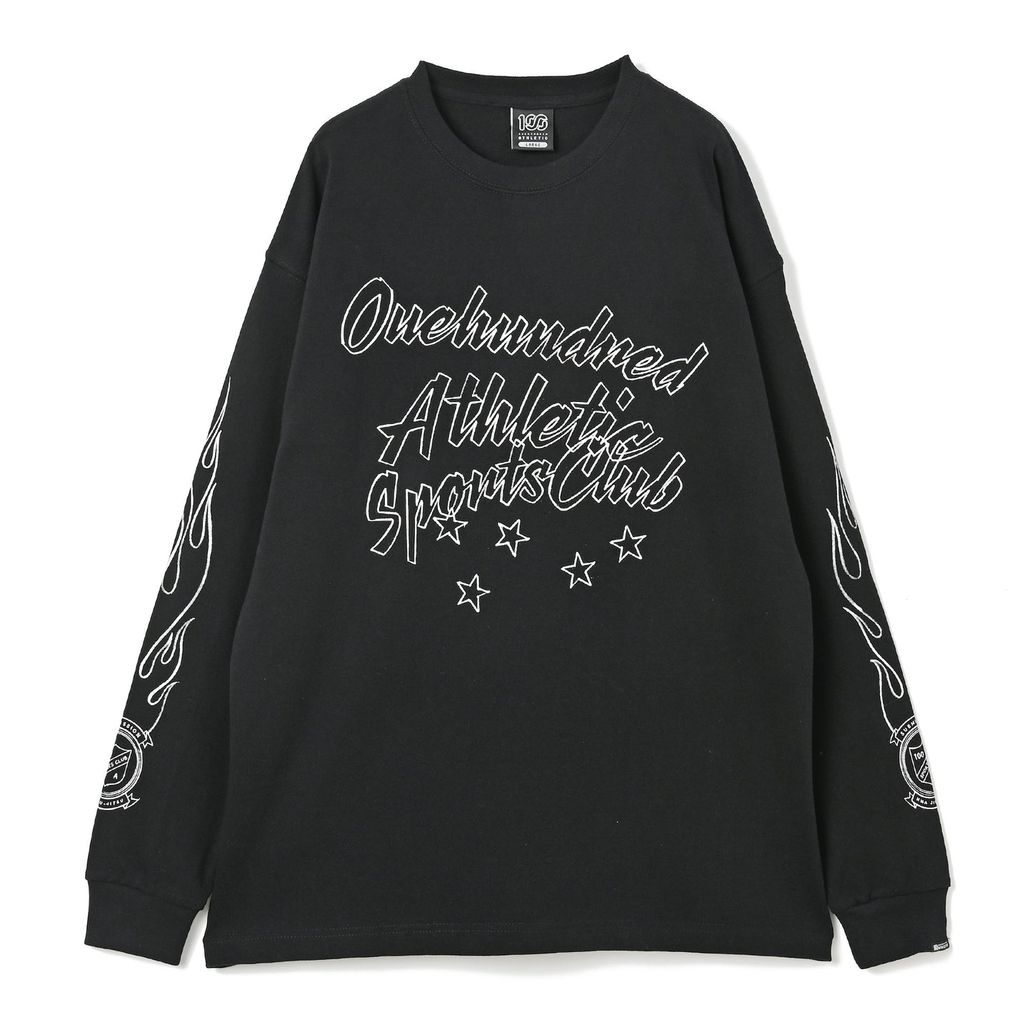 100A SPORTS CLUB HEAVYWEIGHT L/S TEE