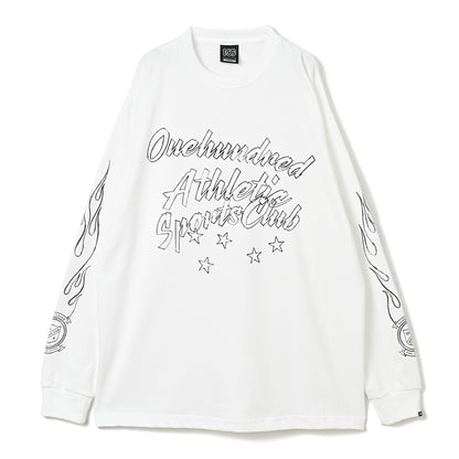 100A SPORTS CLUB HEAVYWEIGHT L/S TEE
