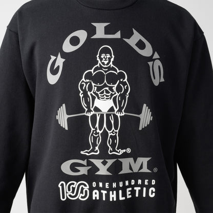 GG x 100A CREWNECK SWEATSHIRT
