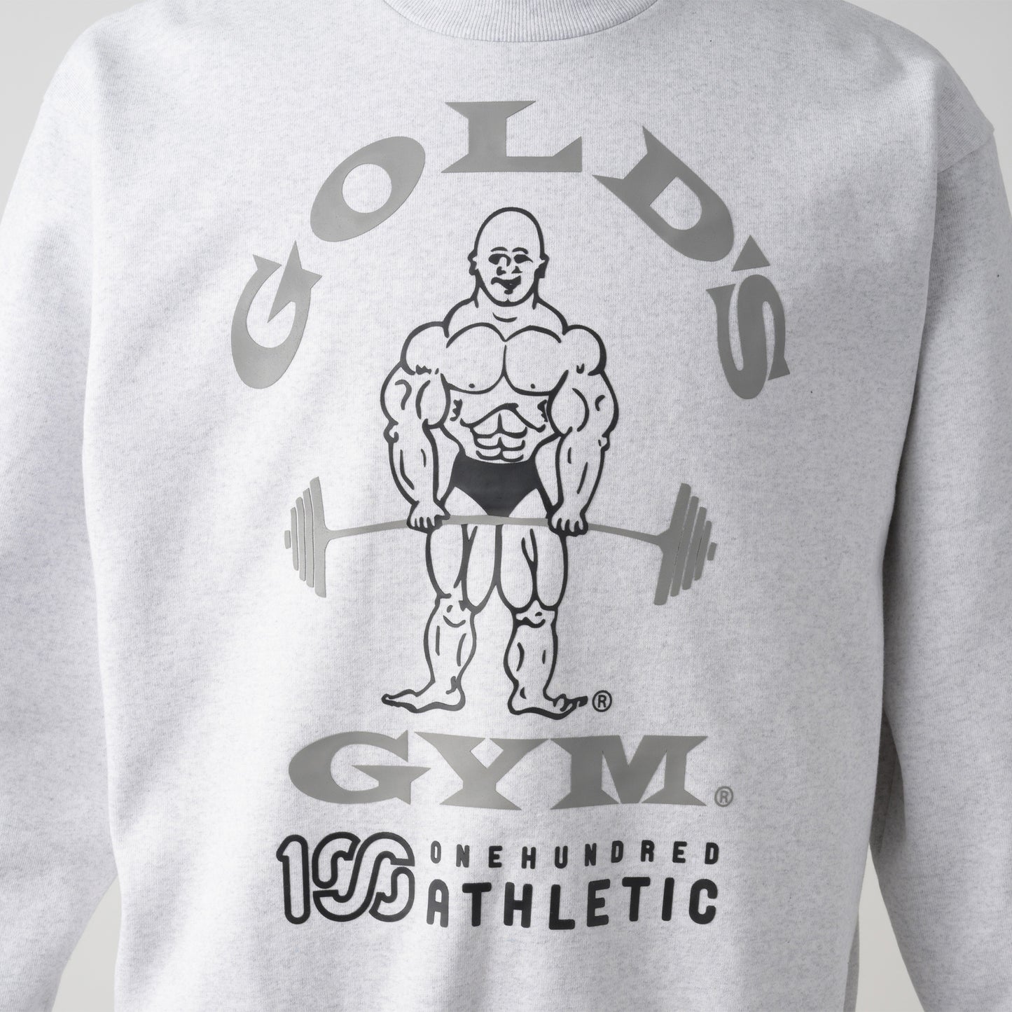 GG x 100A CREWNECK SWEATSHIRT